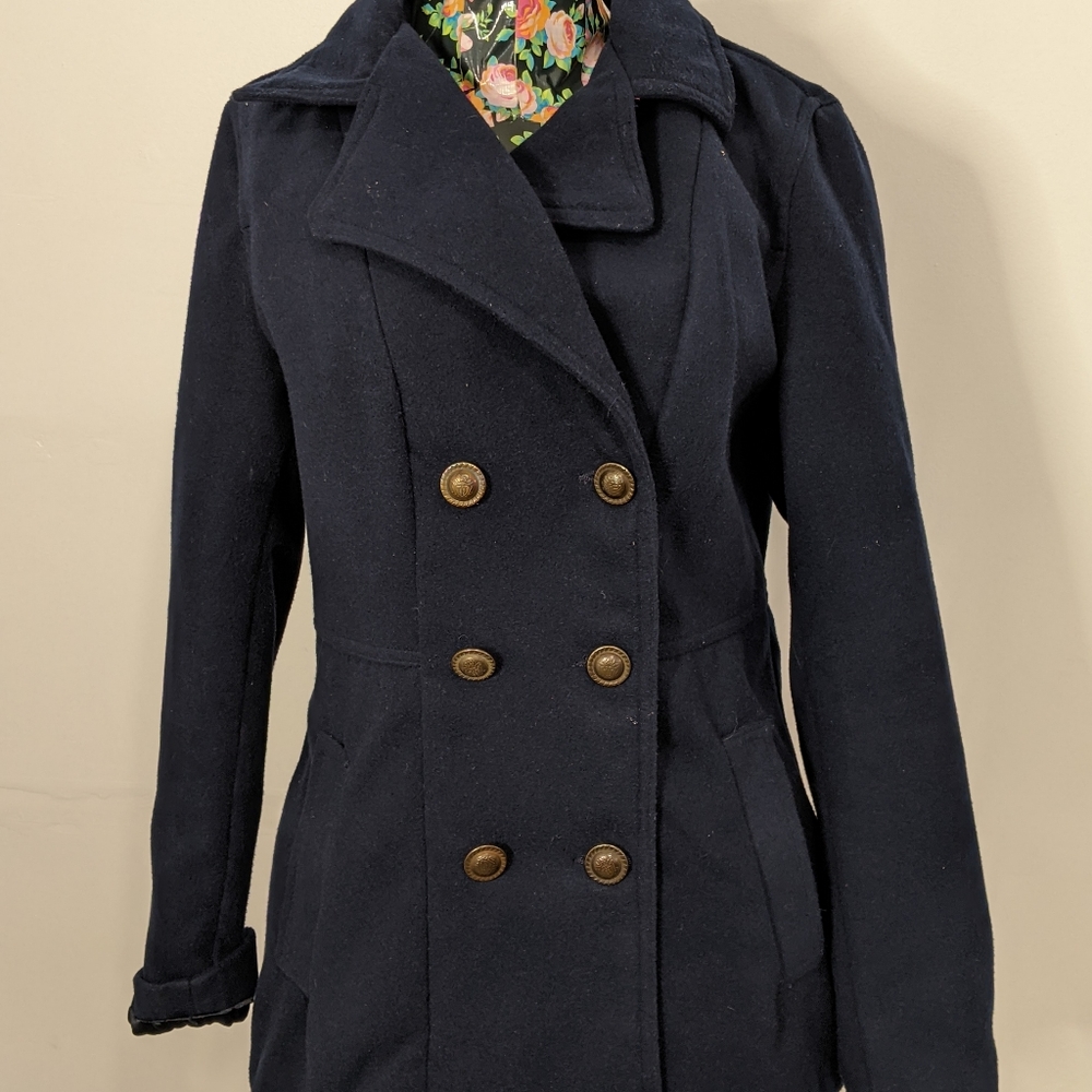 🌼 2/$10 🌼 Suzy Shier Navy Peacoat